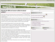Tablet Screenshot of natuerlich-fit.org